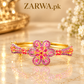 Floral Majesty Multicolor Gemstone Bracelet