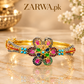 Floral Majesty Multicolor Gemstone Bracelet