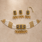 ZARWA Pearl Elegance 3-Piece Bridal Jewellery Set