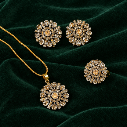 ZARWA Royal Bloom Jewelry Set