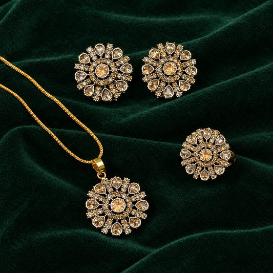 ZARWA Royal Bloom Jewelry Set
