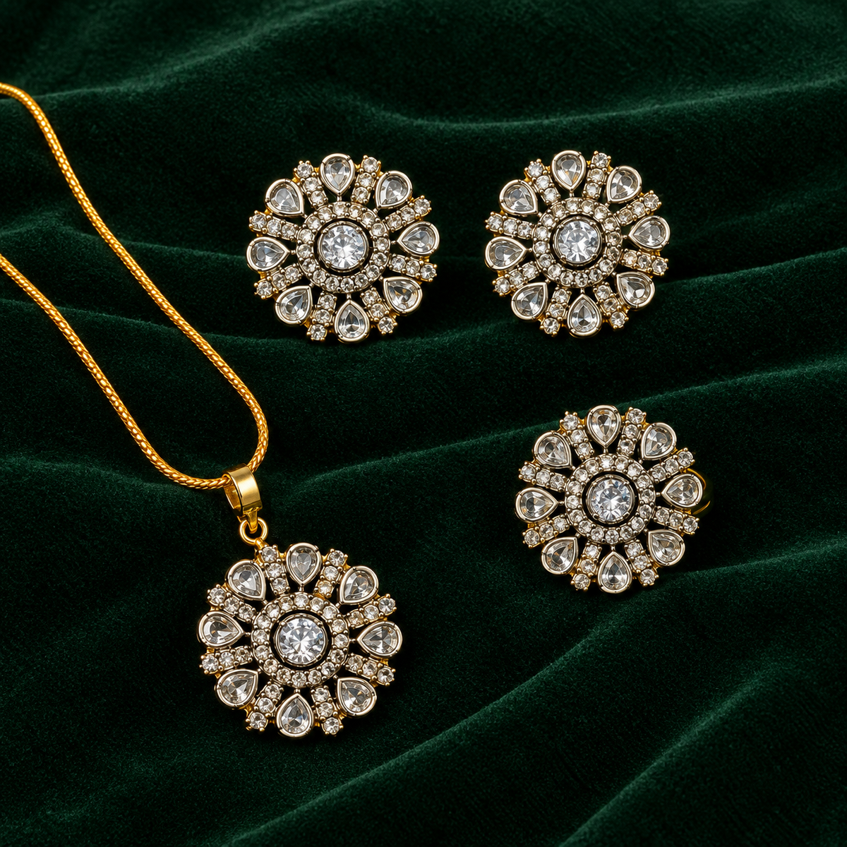 ZARWA Royal Bloom Jewelry Set