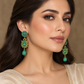 Elegant Gold-Plated Statement Earrings