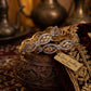 Royal Gold Plated Marquise Gemstone Bangles
