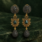 Elegant Gold-Plated Statement Earrings