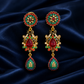 Elegant Gold-Plated Statement Earrings