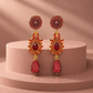 Elegant Gold-Plated Statement Earrings