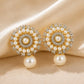Celestia Bloom Pearl Earrings