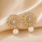 Celestia Bloom Pearl Earrings