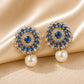 Celestia Bloom Pearl Earrings